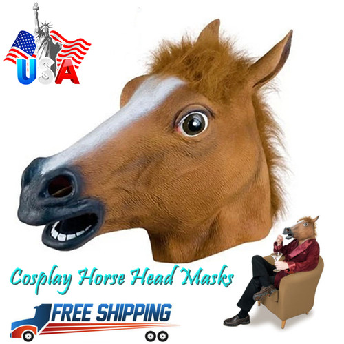 Horse mask full head - full,
