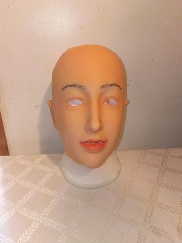 Silicone head mask - head,